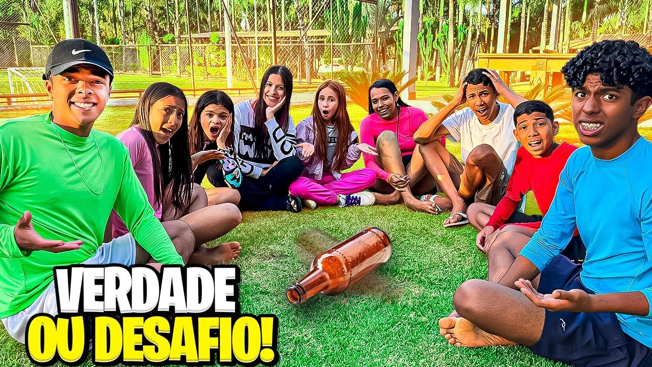 ERA PARA SER APENAS UM VERDADE OU DESAFIO MAS OQUE ACONTECEU NO FINAL …😱