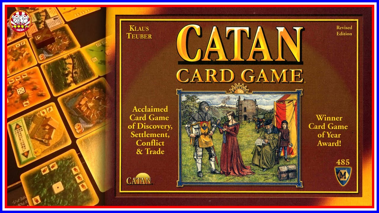 No.189 Catan Card Game カタンカードゲーム 【２人対戦】☆あの本家よりもヘヴィ＆長時間！カードゲーム版カタン☆【Bodvlog】