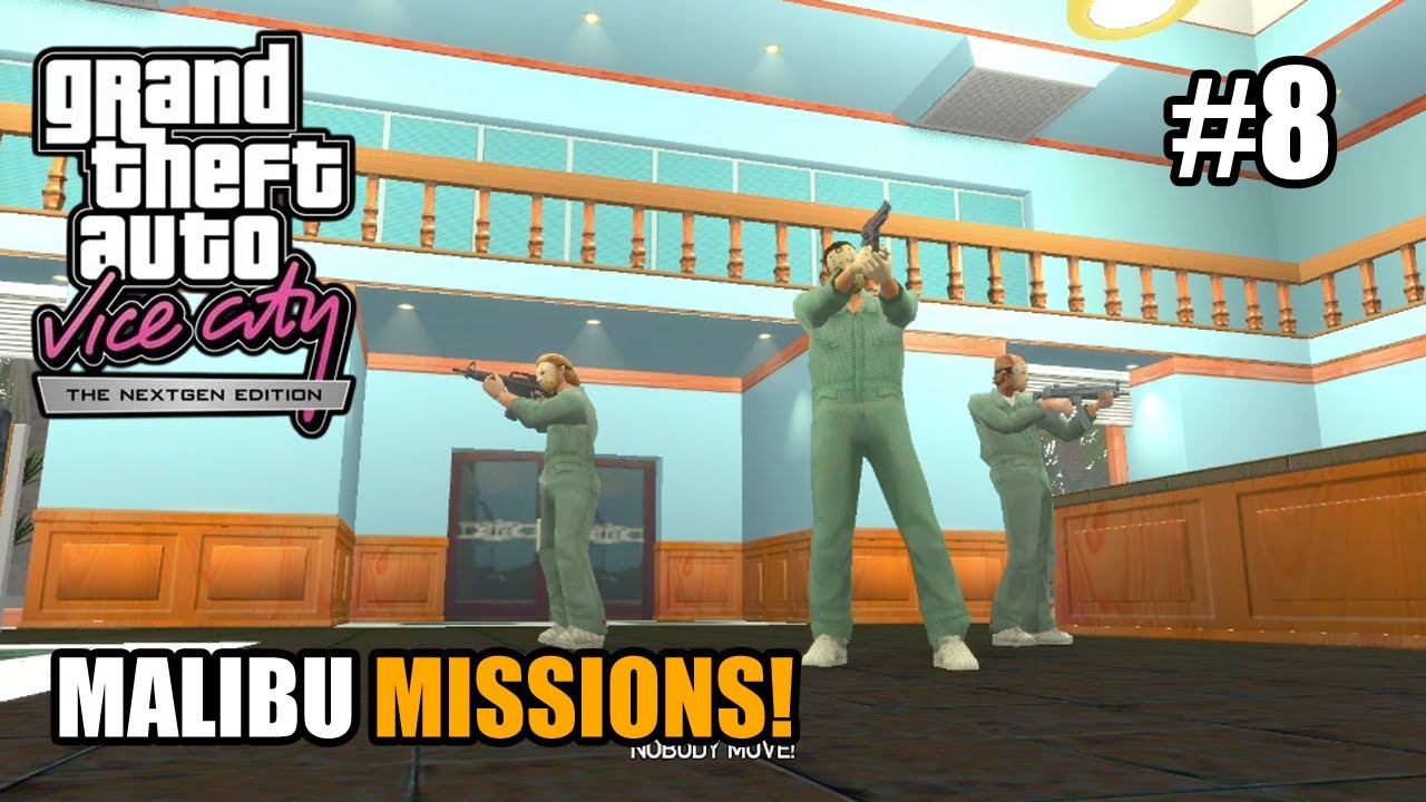 Миссии Малибу - GTA Vice City Nextgen Edition Геймплей #8
