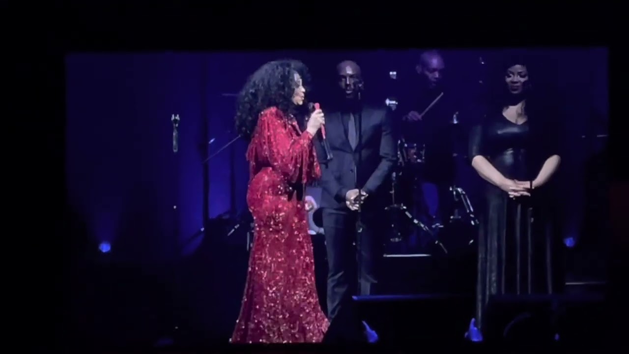 Diana Ross Clips, at Rady Shell Amphitheater, in San Diego. June 11, 2023