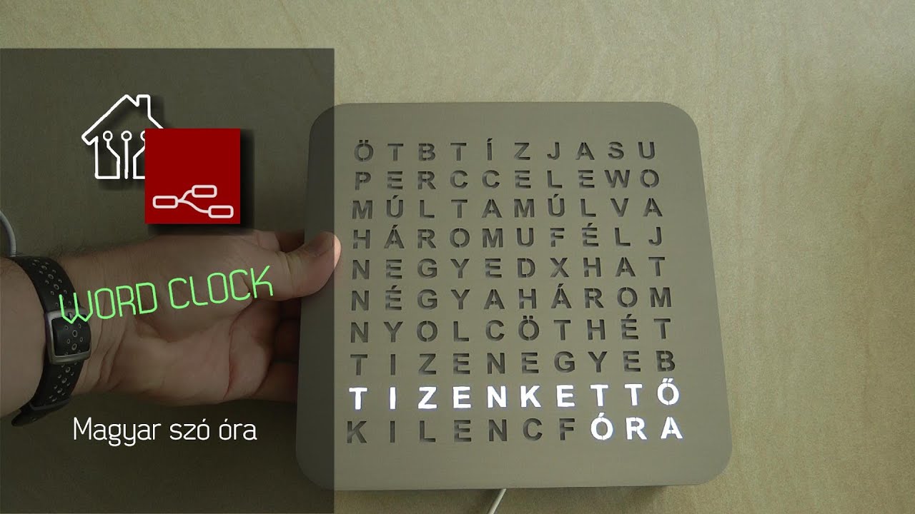Word Clock Magyarul