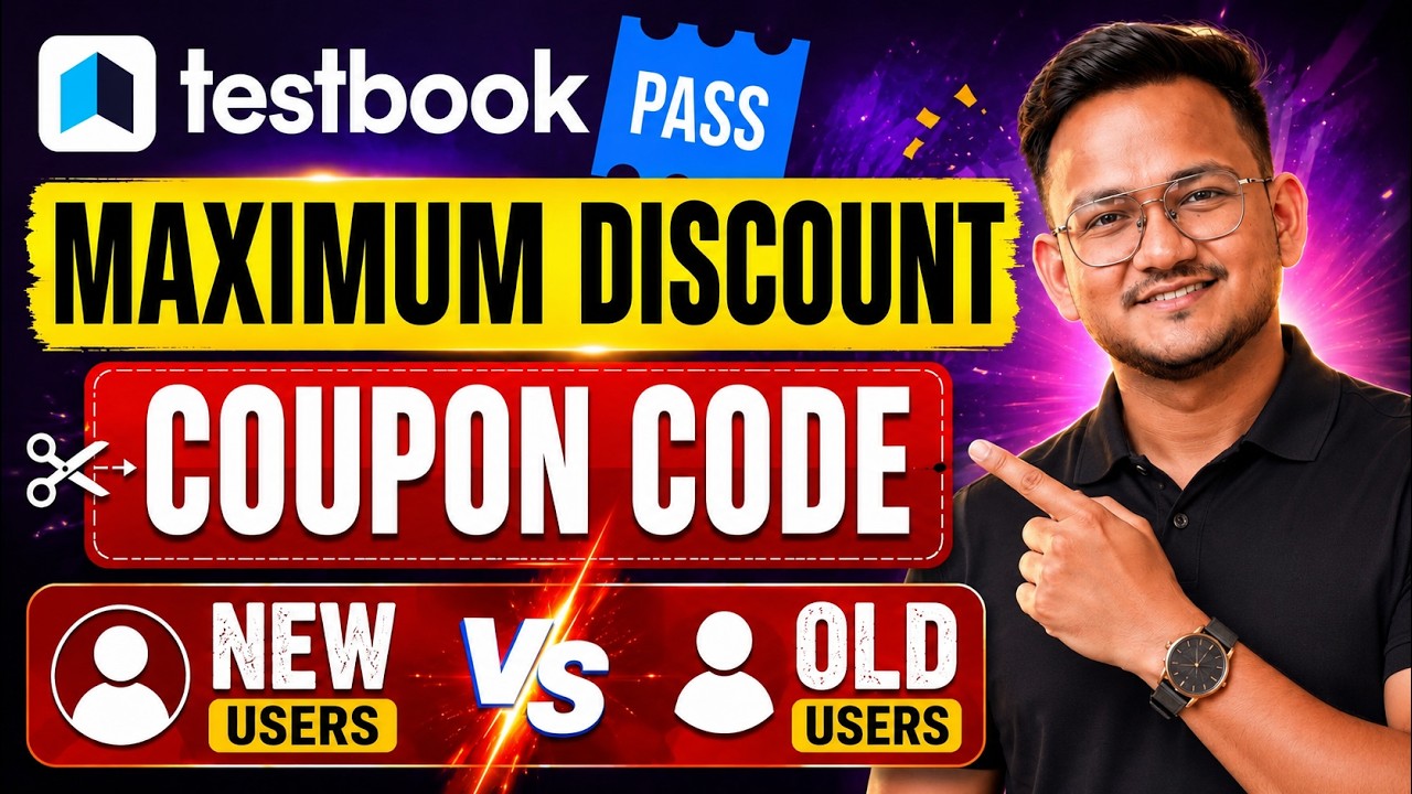 Get MAXIMUM Discount on Testbook Pass Pro with EXCLUSIVE Coupon Code | Testbook Coupon Code Today