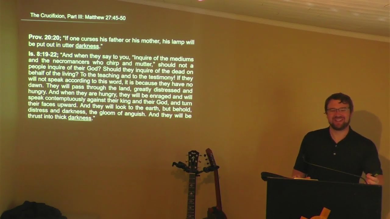 The Crucifixion, Part III: Matthew 27:45-54