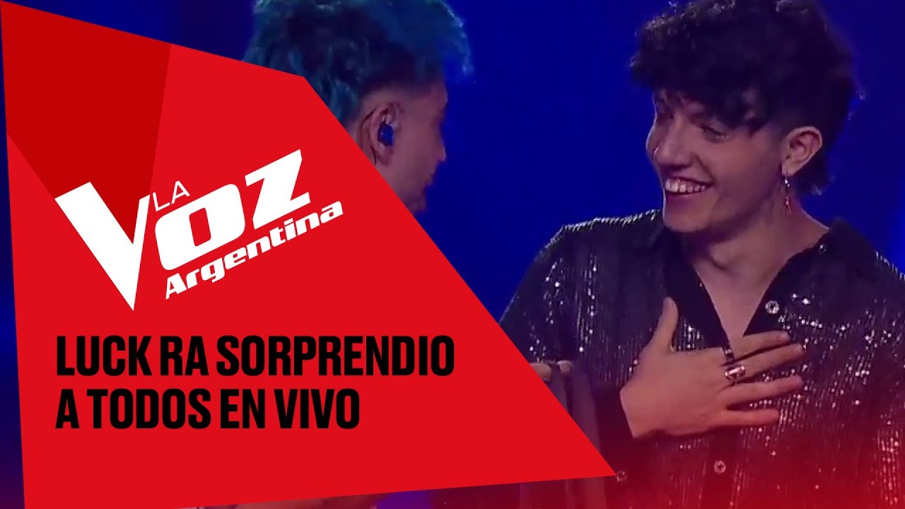 El gran gesto solidario de Luck Ra con Nicolás Behringer - La Voz Argentina 2025