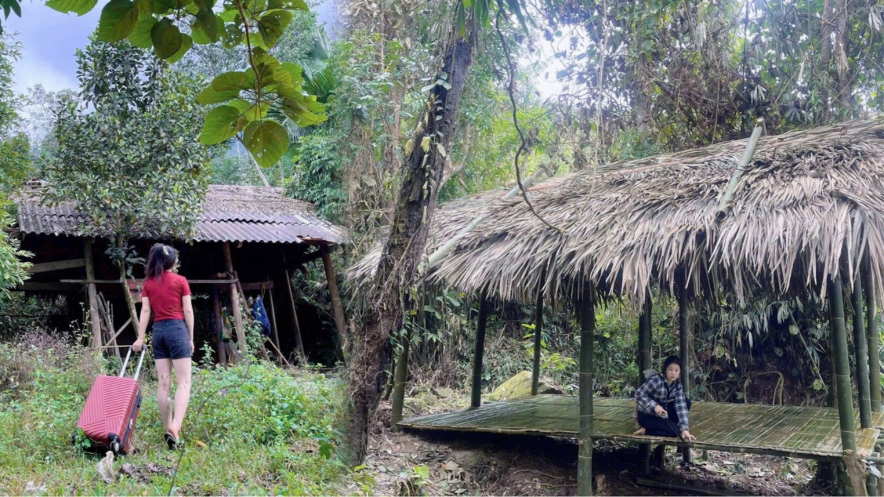 Full Video: 425 Days of Building a Single Mother's Dream New Bamboo House - Start to Finish