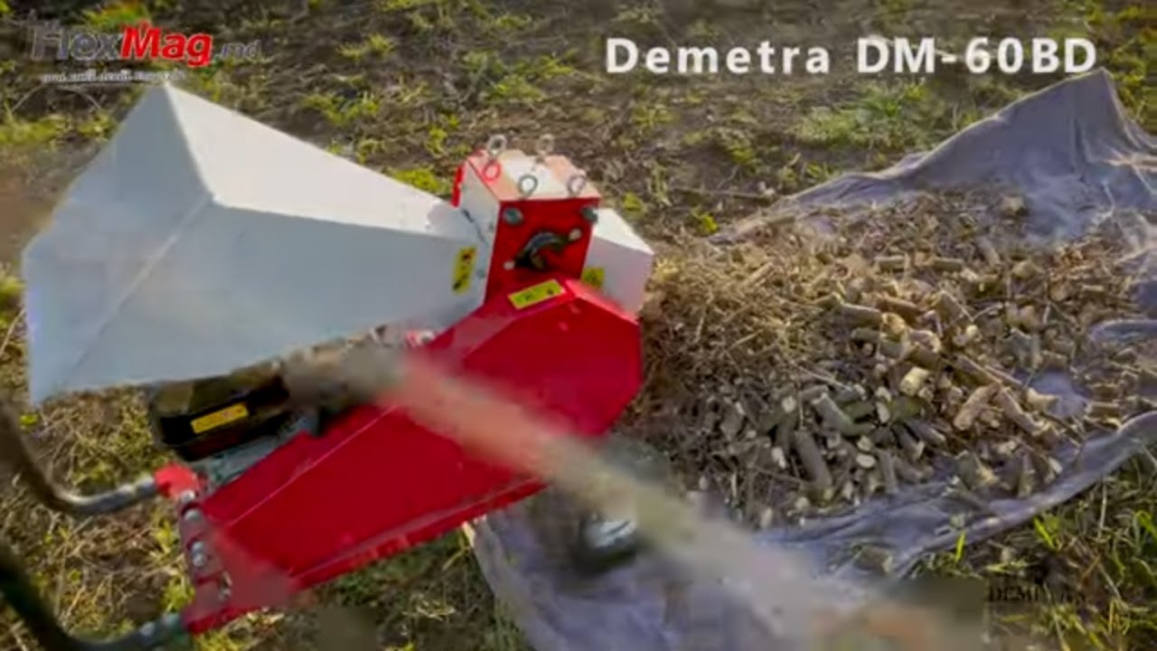 Tocator de crengi Demetra DM-60BD, Измельчитель веток Demetra - magazin FlexMag - Moldova