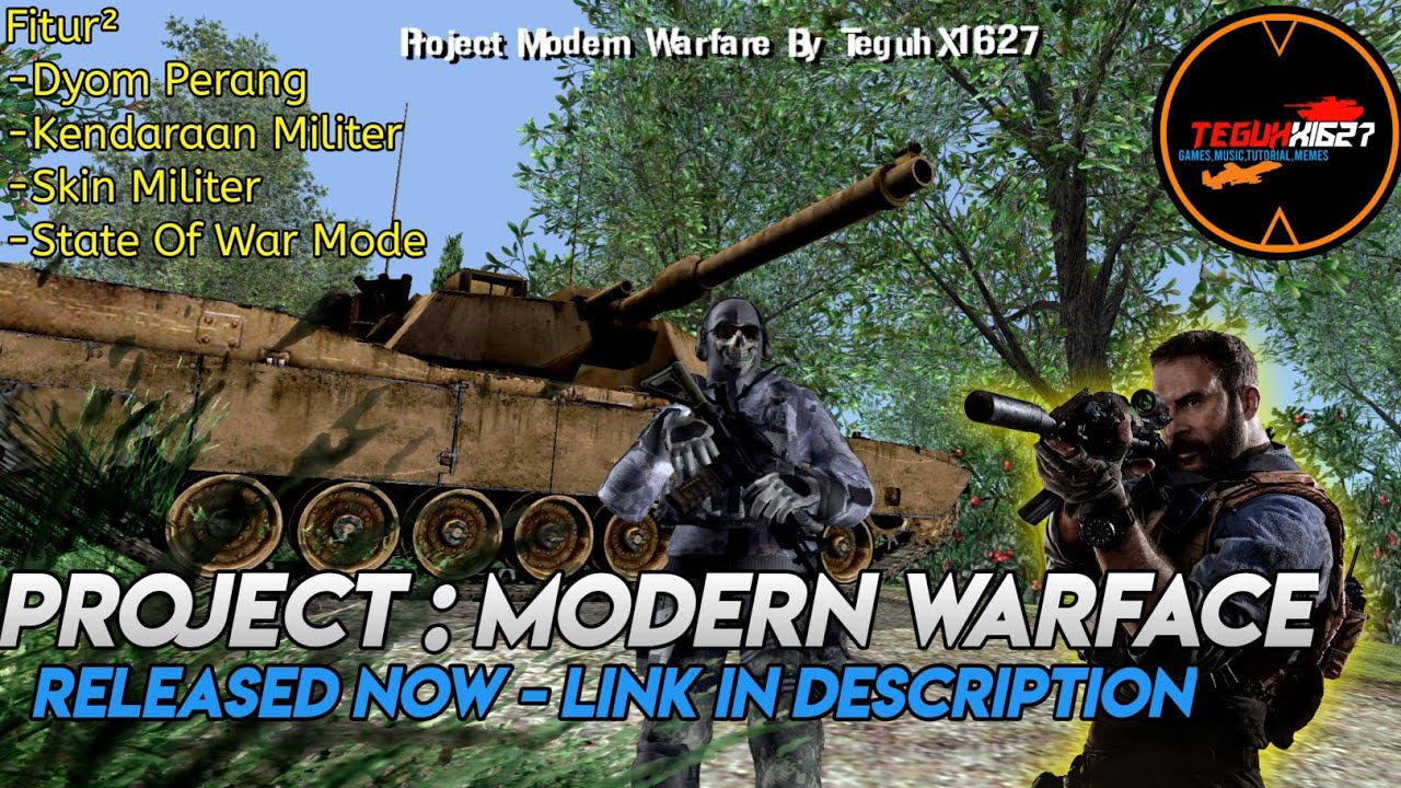 Release!! Project : Modern Warface V1 - Gta San Andreas Android