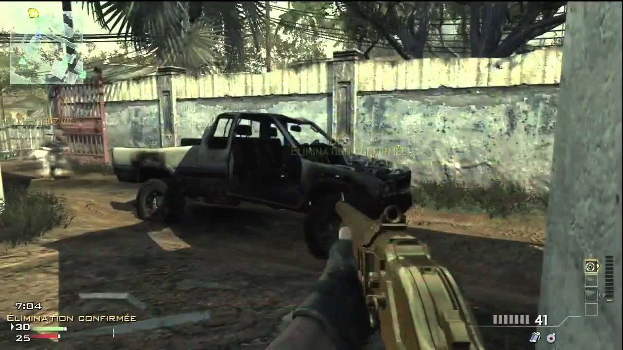 Elimination Confirmée au Model 1887 | Mission | Commentée en live par JuTeK | MW3