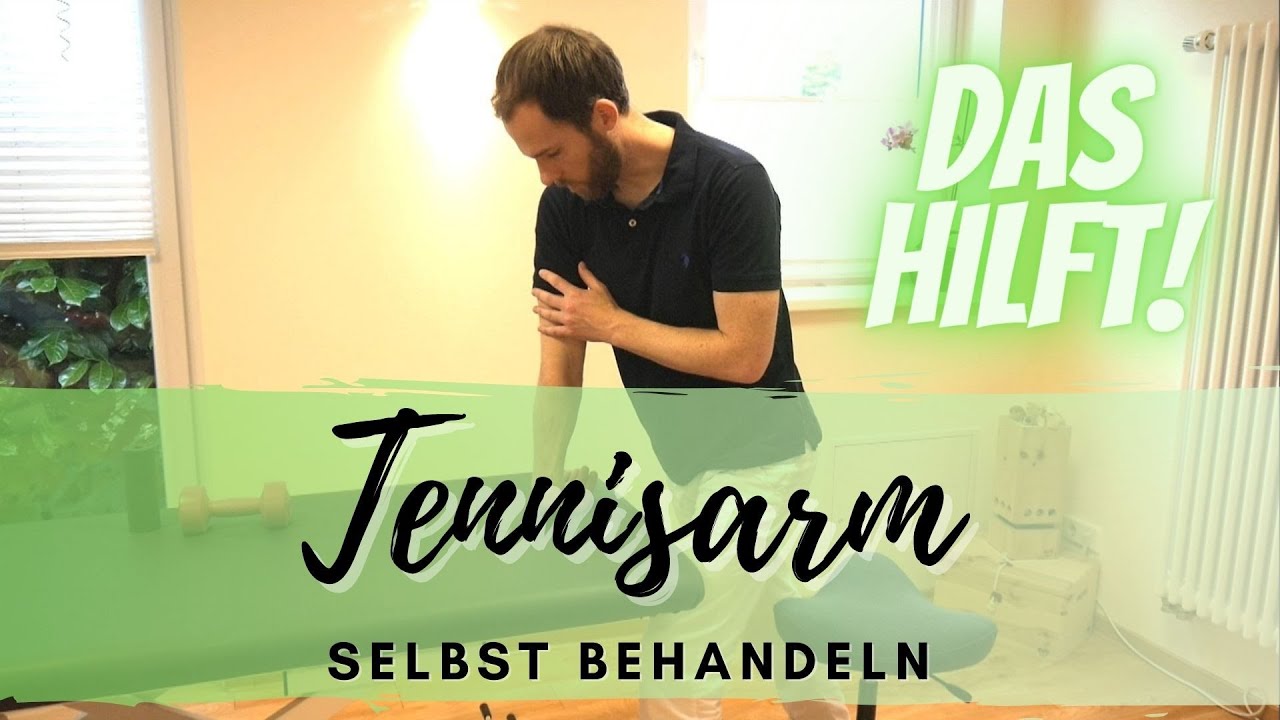 Tennisarm erfolgreich behandeln (Tennisellenbogen / Epicondylitis humeri radialis)