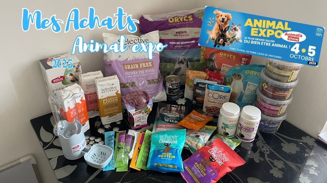 Haul au Paris animal expo ( salon des animaux de compagnie)