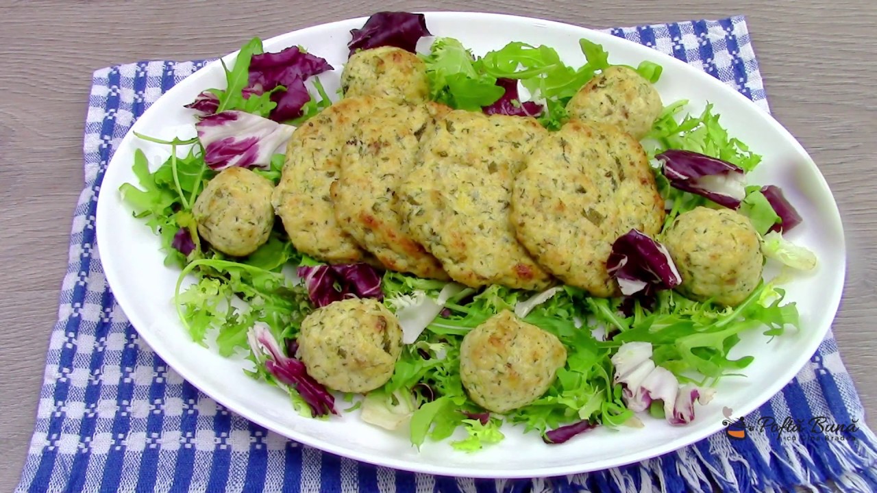 Chiftele de pui la cuptor - hamburger dietetic pentru diabetici si dieta Rina