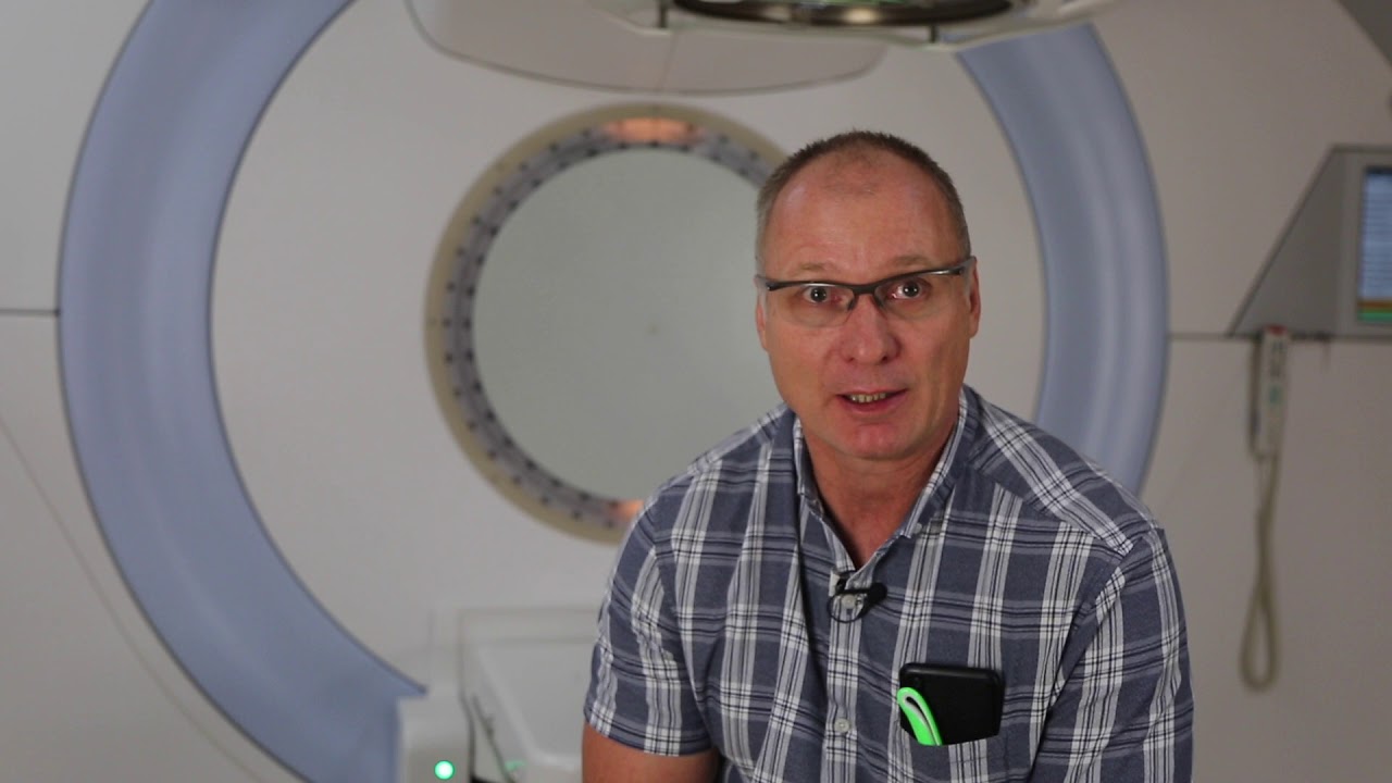 What are the disadvantages of external beam radiation for treating prostate cancer?