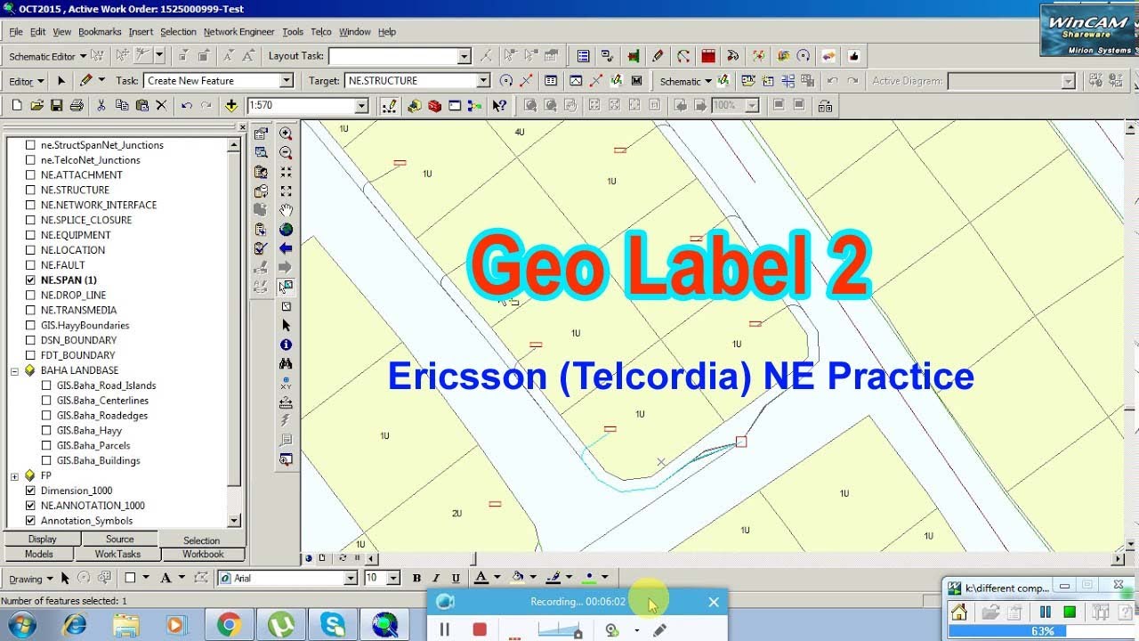 Ericsson (Telcordia) NE Practice | Geo Label 2 | #31