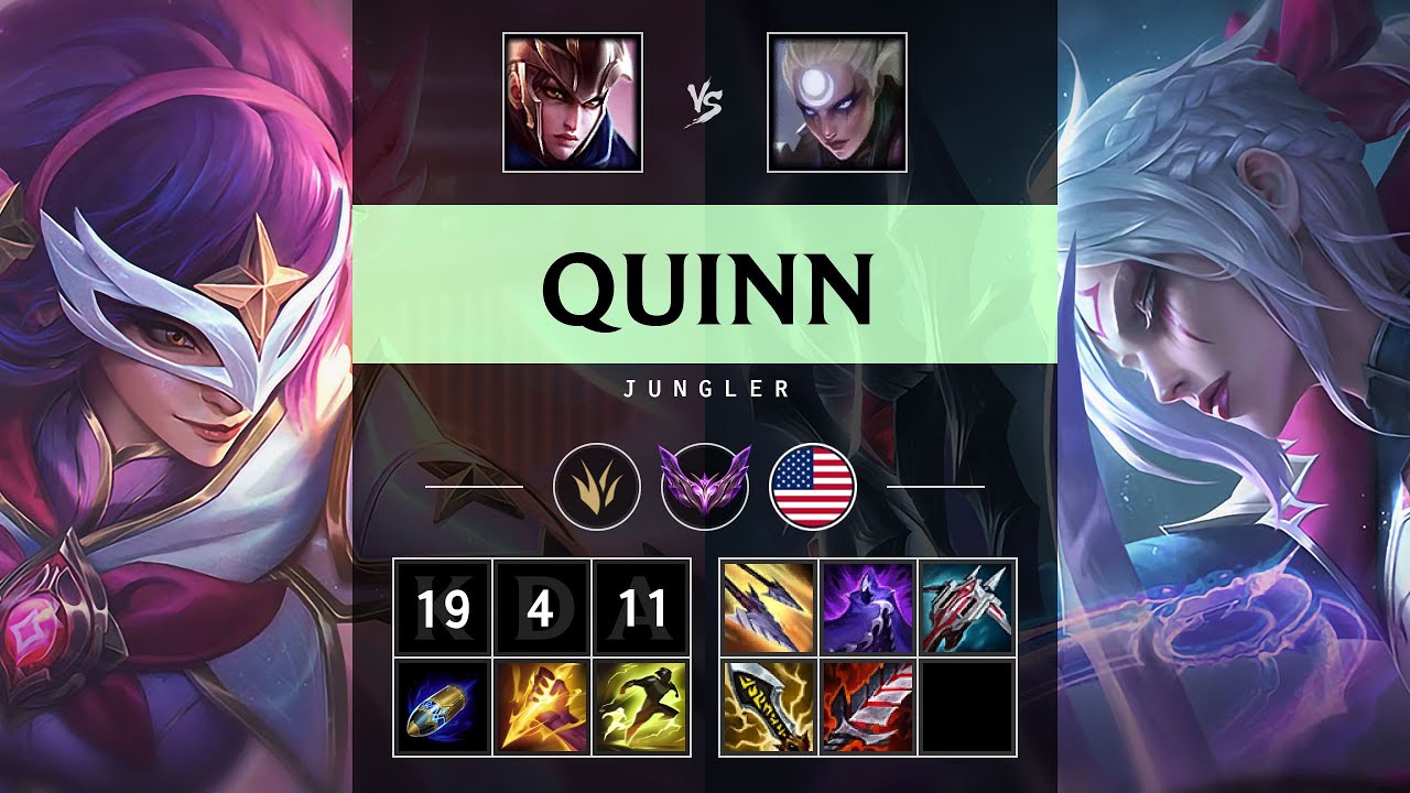 Quinn Jungle vs Diana - NA Master Patch 25.21