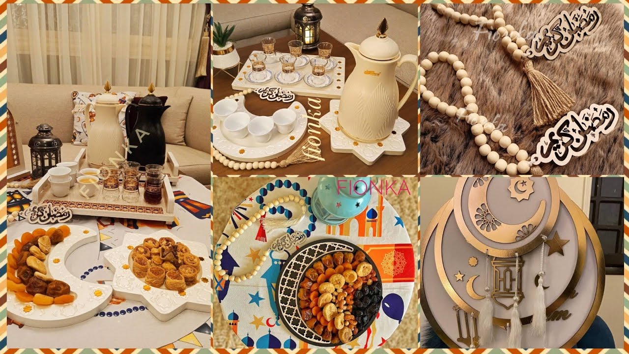 تجهيزات رمضان ٢٠٢٥🌜صواني وتمريات وسبح هاند ميد بأرخص سعر في دكان السعادة 🌙