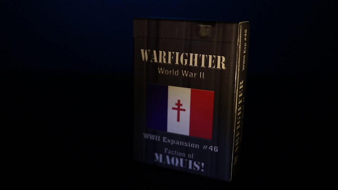 Warfighter WWII Expansion #46: Maquis