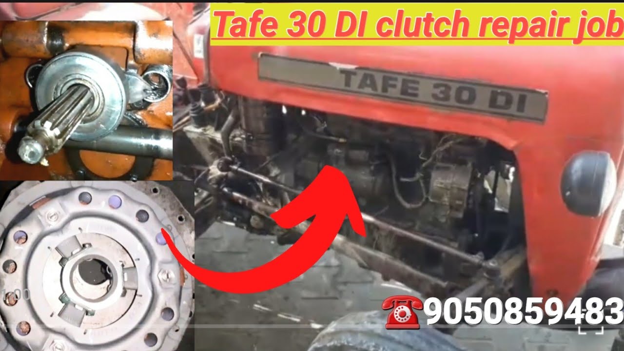 Tafe(Massey Ferguson) 30 clutch problem solved