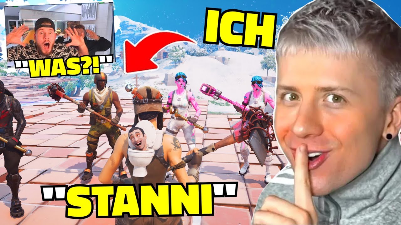 Ich gehe UNDERCOVER🕵️ in STANDARTSKILLs sein OG SKIN CONTEST!😱
