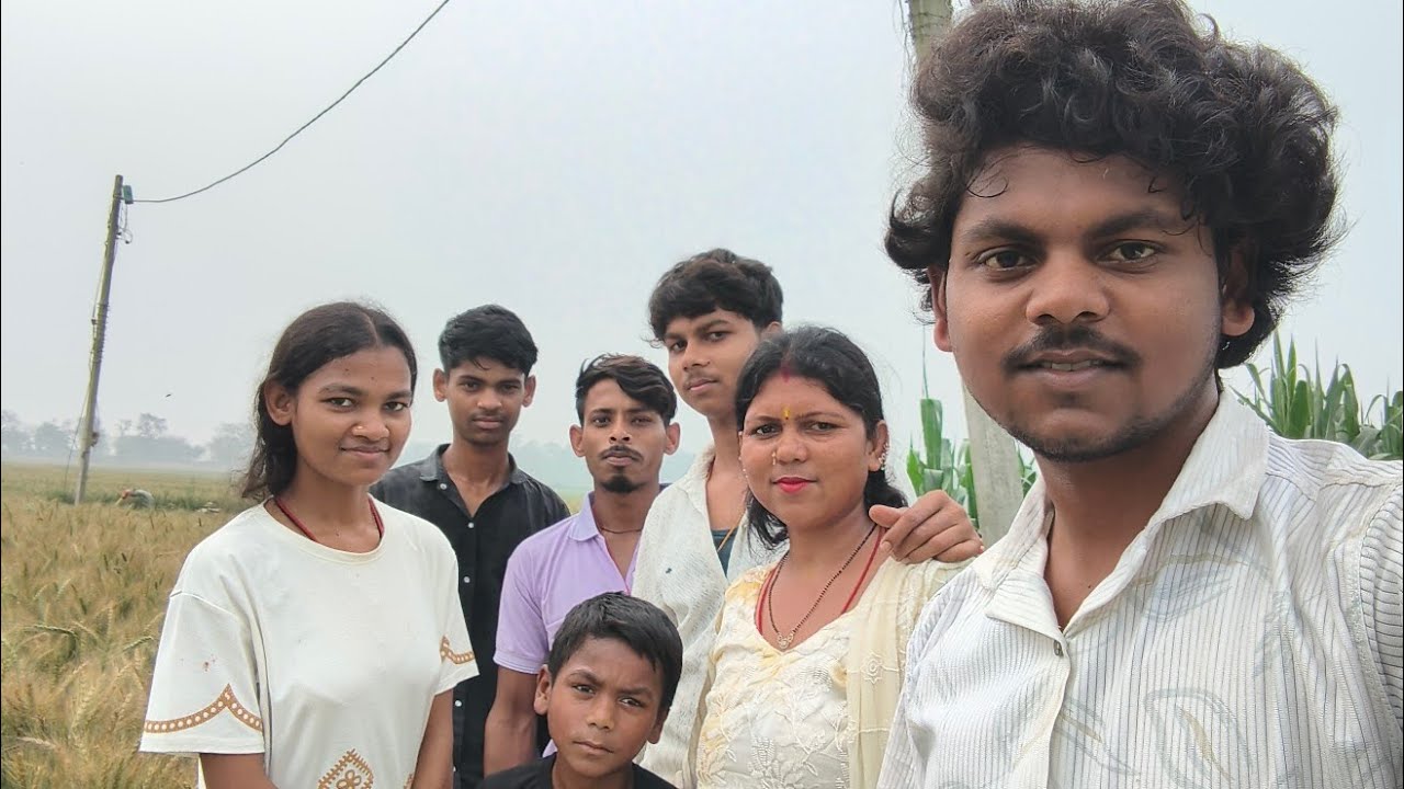 Apna Gehu Khet Ghumne Gaye☺️ With Family 