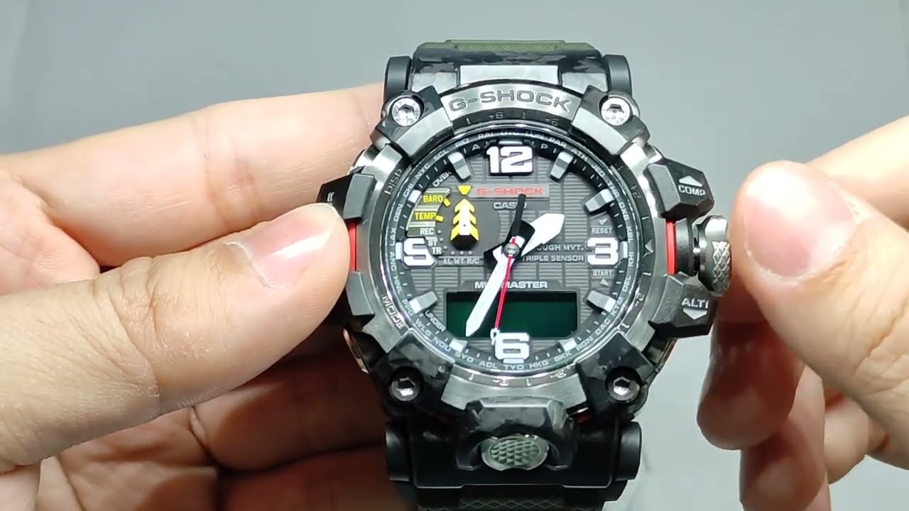 Cara Setting Jam Tangan Casio G-Shock GWG-2000-1A3