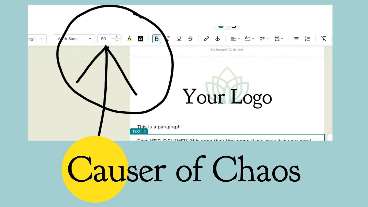 Mailchimp Tip - Font sizes in your emails and how to avoid chaos on mobile view