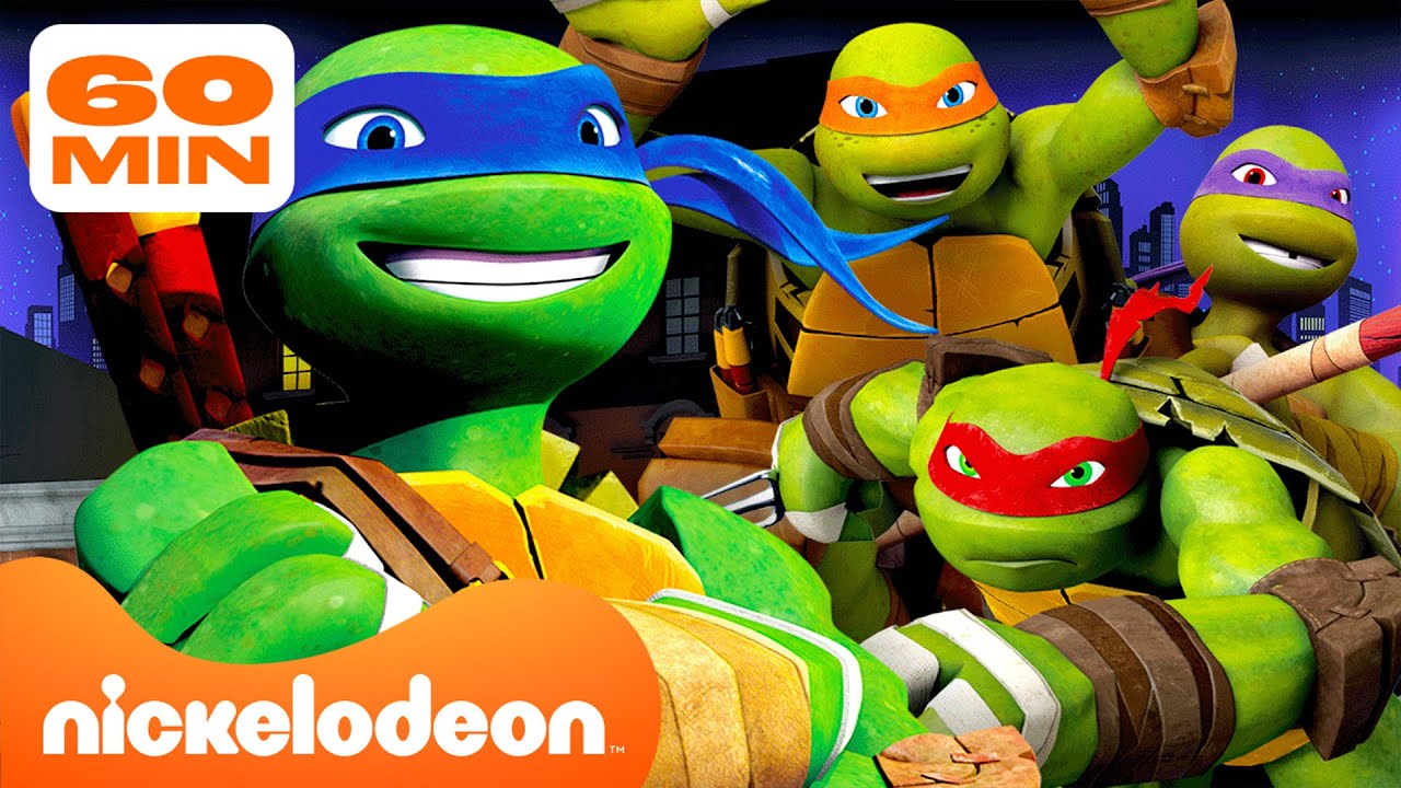 Les Tortues Ninja | 60 MINUTES des meilleures BATAILLES de Leo de la saison 1 de TMNT (2012)! ⚔️