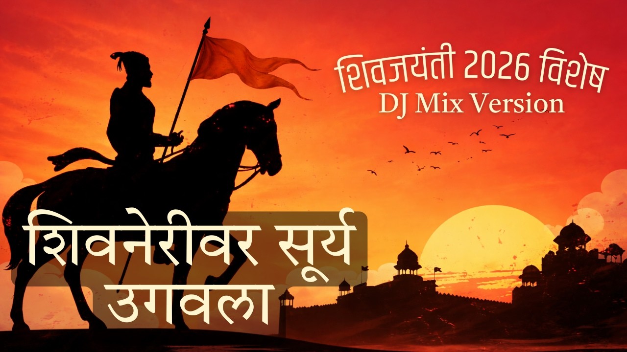 शिवनेरीवर सूर्य उगवला | Shivjayanti 2026 Special | Dj Mix | New Marathi Song
