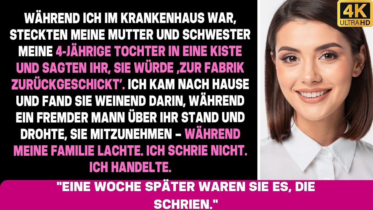 Sie steckten mein Kind (4) in eine Kiste: „Rücksendung zur Fabrik.“ Meine Wut kannte keine Grenzen!