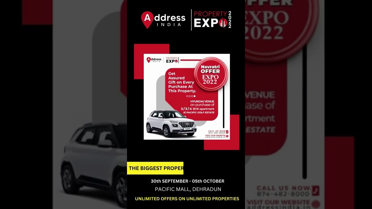 Property Expo 2022 - Address India | Get Assured Gifts With Every Booking