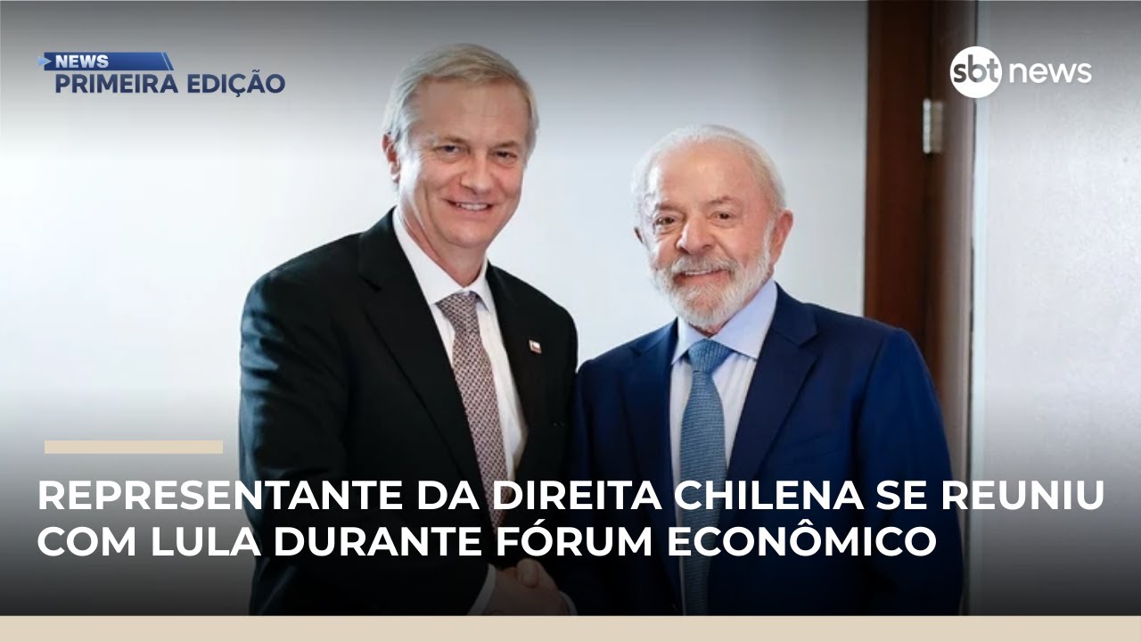 Presidente do Chile diz que relação com Brasil supera diferenças ideológicas | #NewsPrimeiraEdição