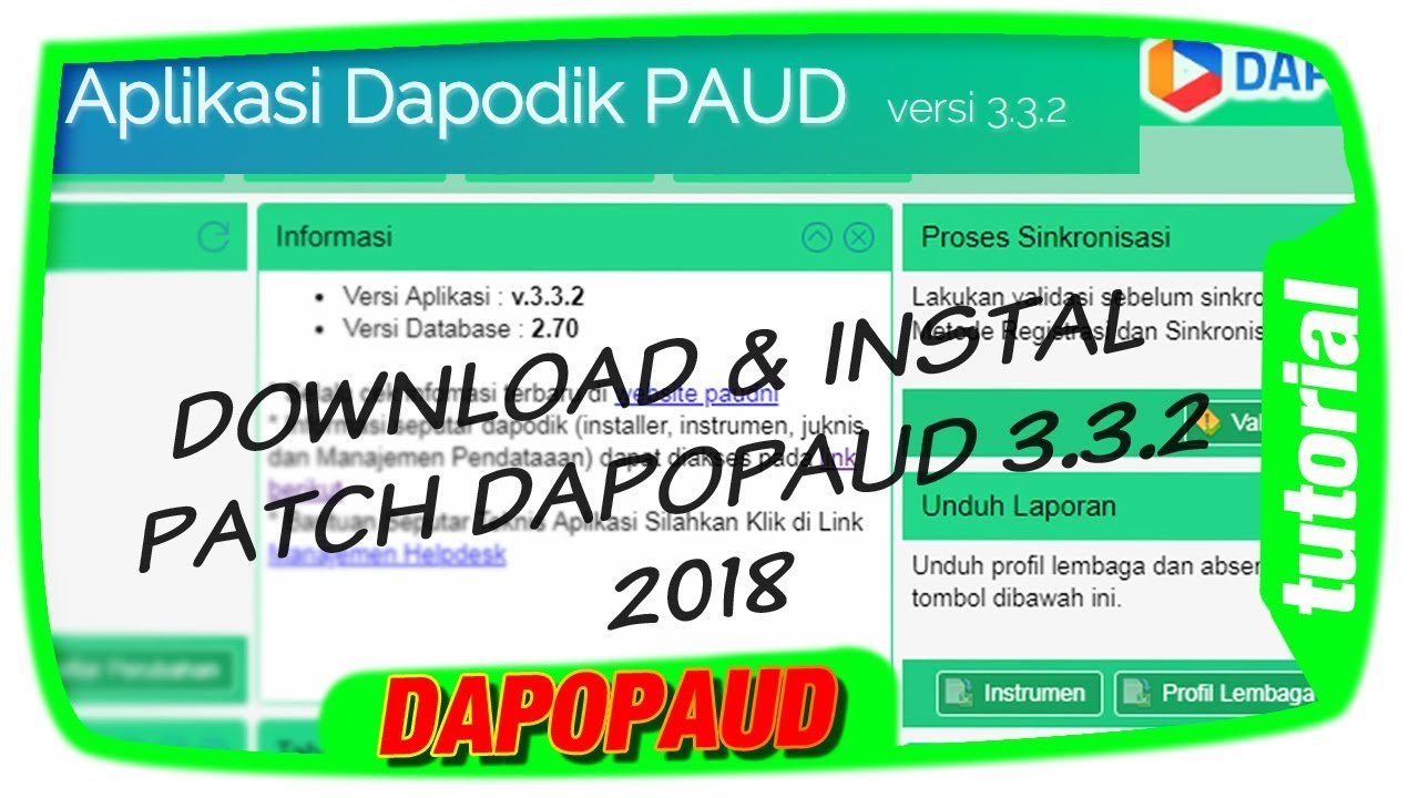 Cara download & Instal Patch Dapopaud 3.3.2 2018, CUMAN 1 MENIT 100% WORK!!!