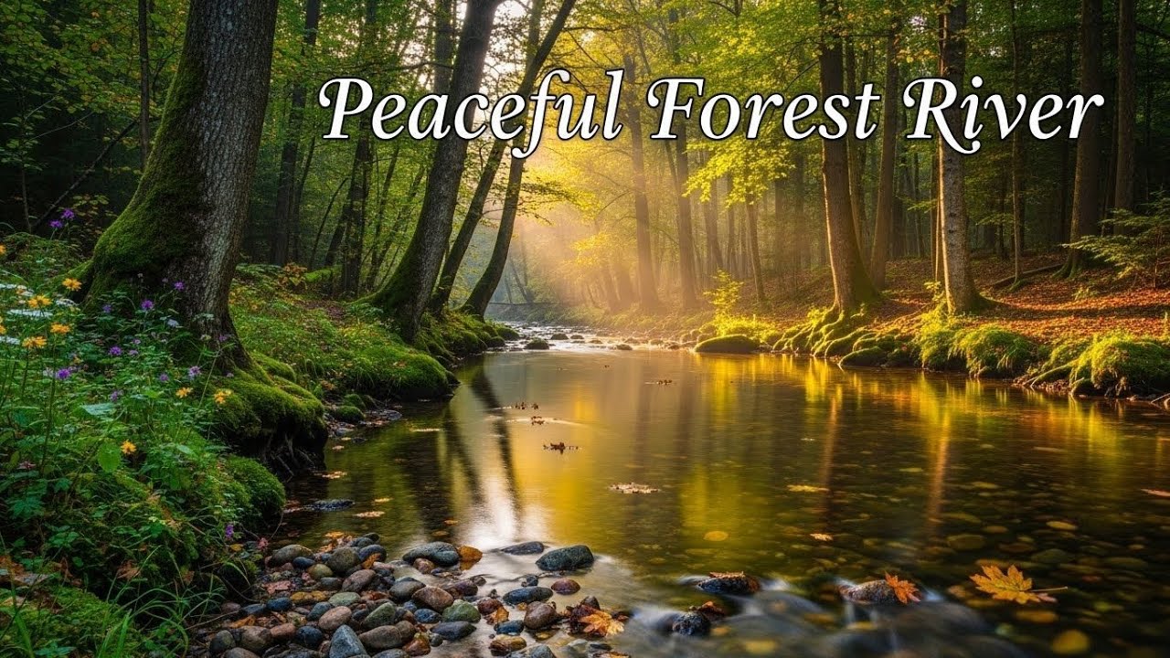 Peaceful River Flow 🌿 Calm Natural Ambience for Focus, Study, and Deep Rest #1731