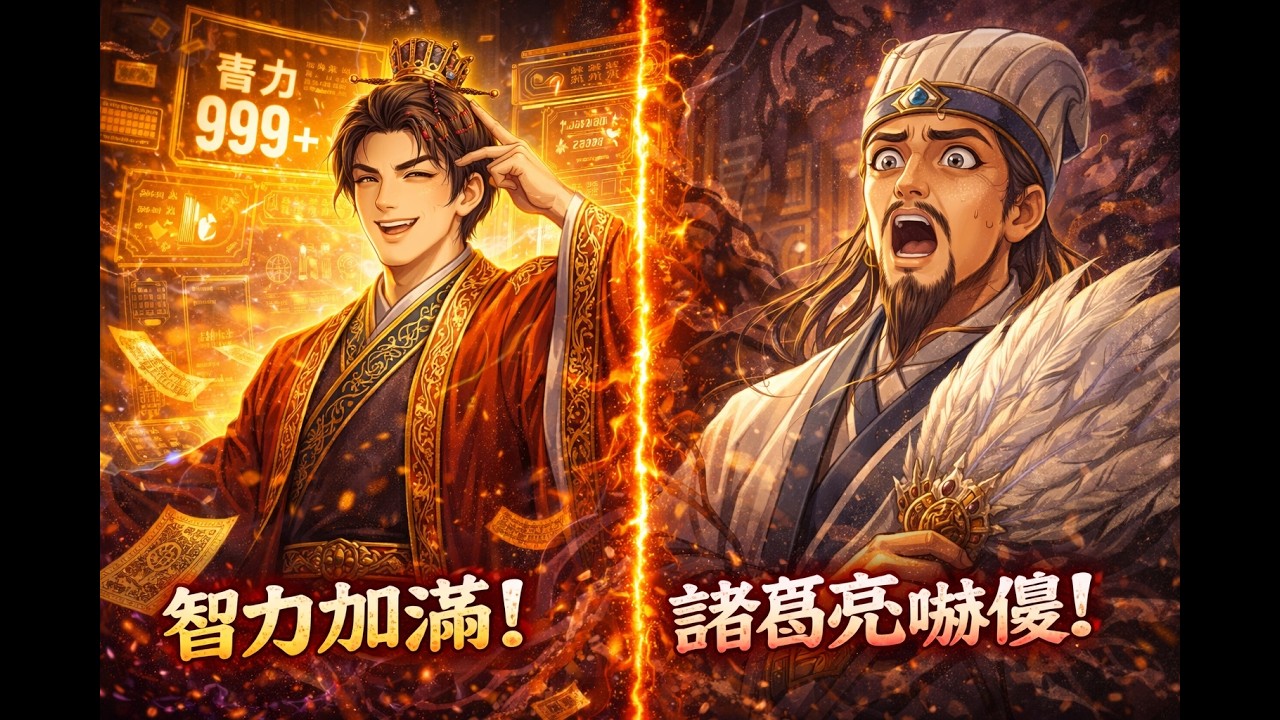 【完整版】❤️開局智商僅20？廢柴阿斗綁定「名將系統」狂刷屬性，滿級悟性當場嚇傻諸葛亮！#短劇