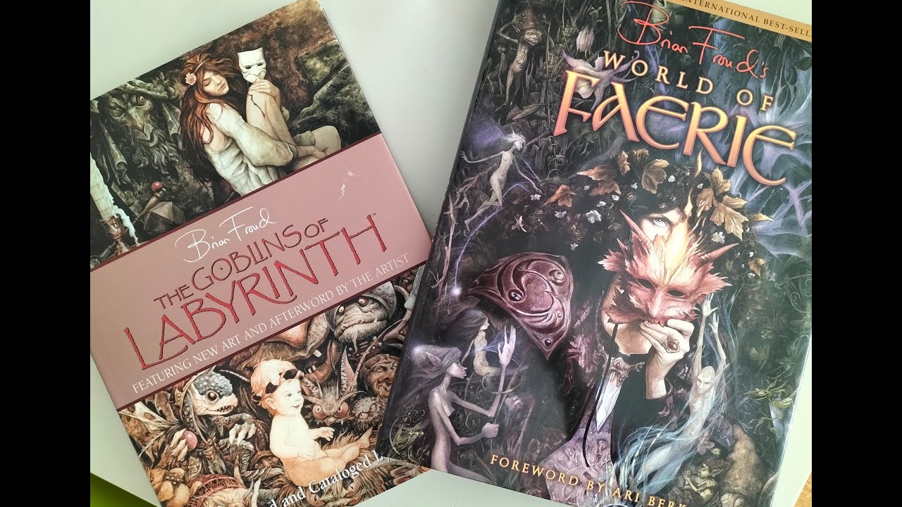 Meravigliosi Libri Illustrati . Video n. 3 - Due Libri di Brian Froud