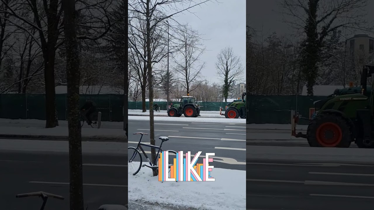 Urban Standstill Tractor Protest Paralyzes City Streets! 🚜🏙️