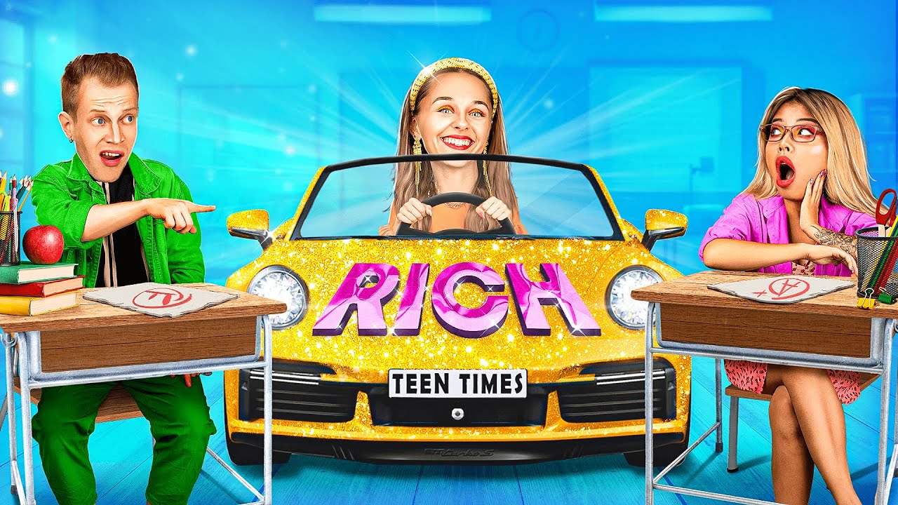 お金持ちが学校に帰ってきた