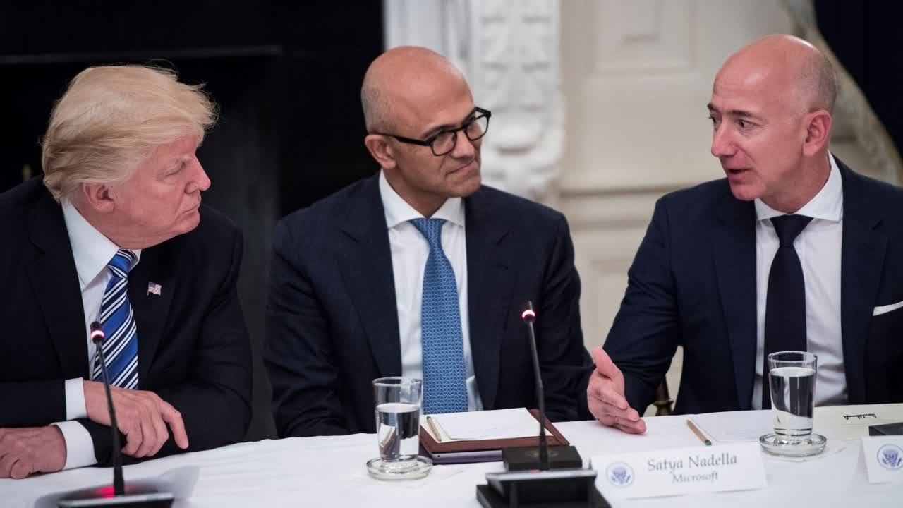 Trump Renews Amazon Attack, Says `Post Office Scam' Must Stop