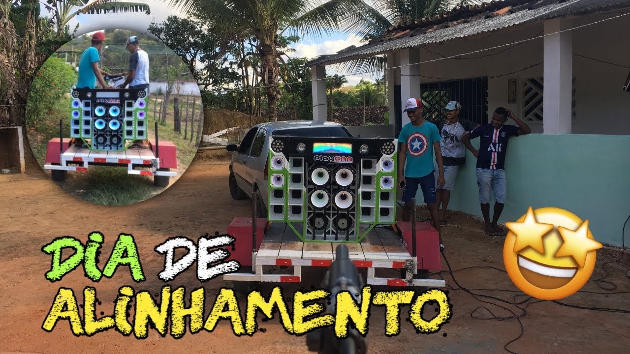 chegou o dia do ALINHAMENTO DO MINI PARED&Atilde;O | andamos na rua com som no 62 😂