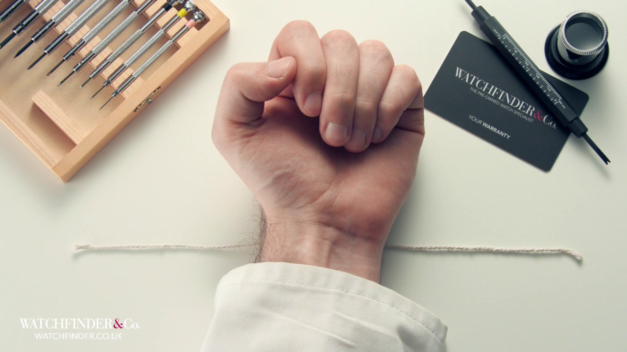 Как измерить запястье для часов | Watchfinder & Co.