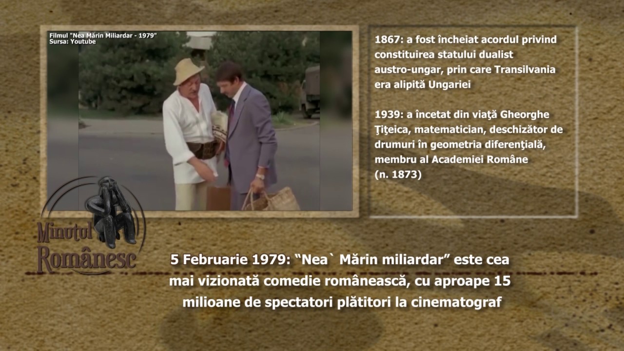 #MINUTUL ROM&Acirc;NESC // 5 februarie