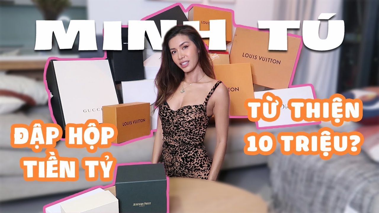 Minh Tú đập hộp tiền tỷ mà làm từ thiện có 10 triệu? | MINH TÚ OFFICIAL