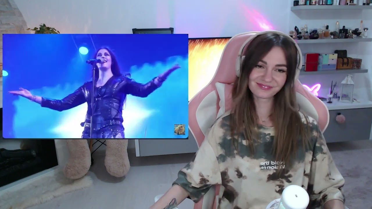 First time reaction to NIGHTWISH - Élan (Live At Wembley Arena)