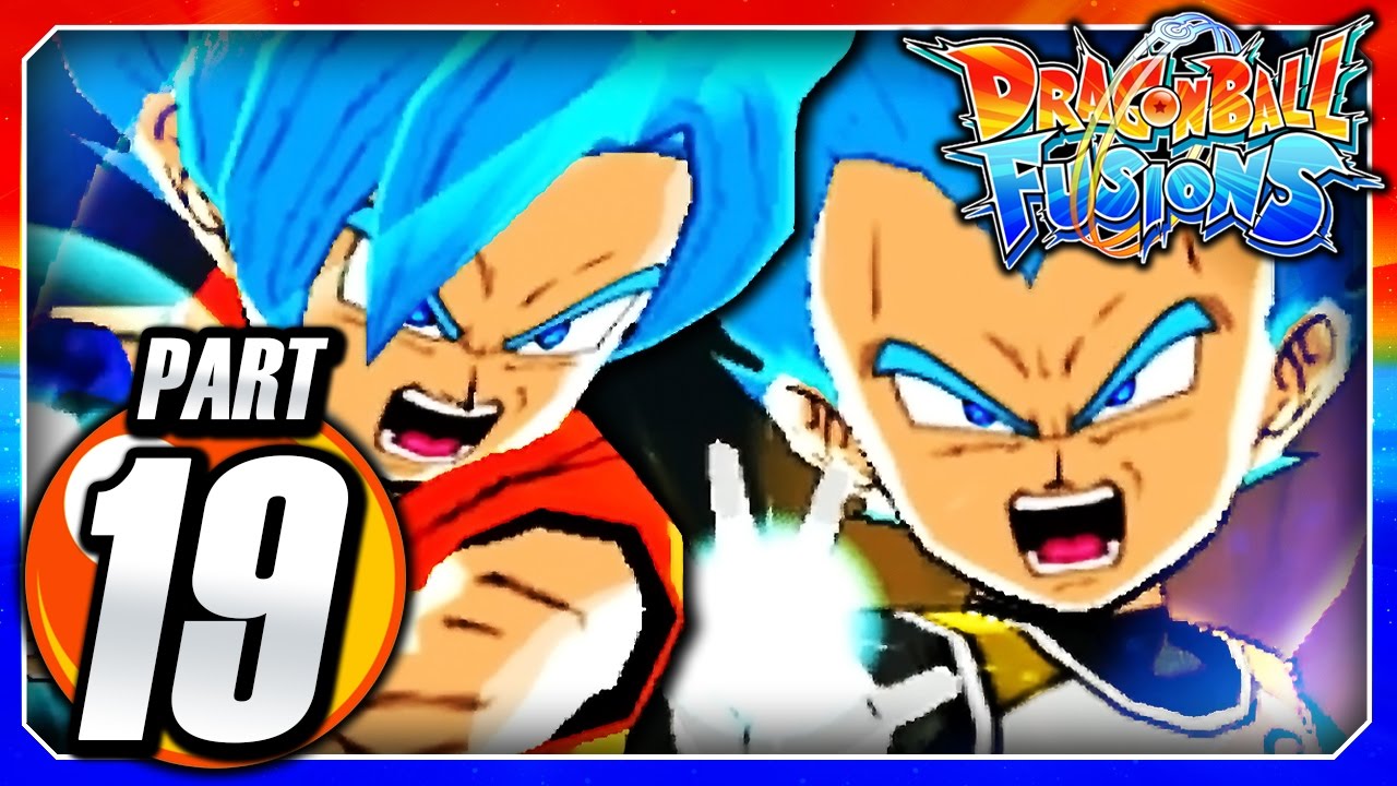 Dragon Ball Fusions 3DS English: Bonus - Part 19 - SSGSS Blue Goku & Vegeta! Time Chamber Training!