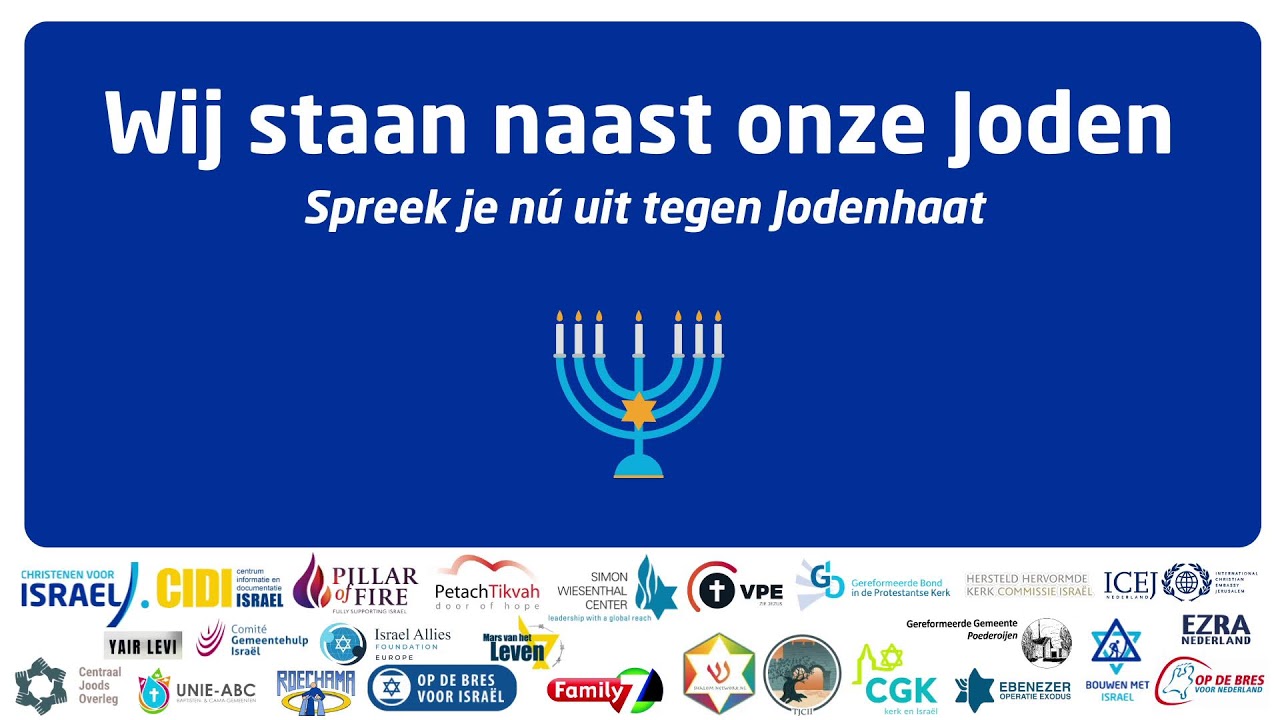 Thousands Rally in Amsterdam Against Antisemitism Amid Rising Attacks in the Netherlands