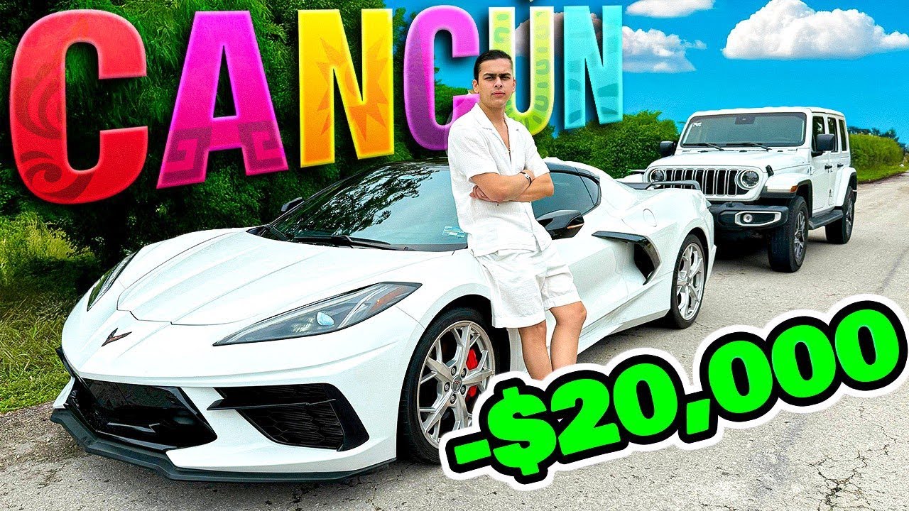 ASI FUE RENTAR UN SUPER DEPORTIVO EN CANCUN 🚗🔥 | Cuanto costo y como fue la experiencia !