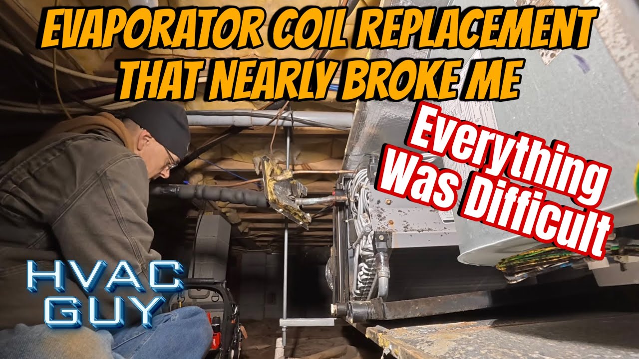 Step by Step, How To Replace An Evaporator Coil In a Carrier Air Handler