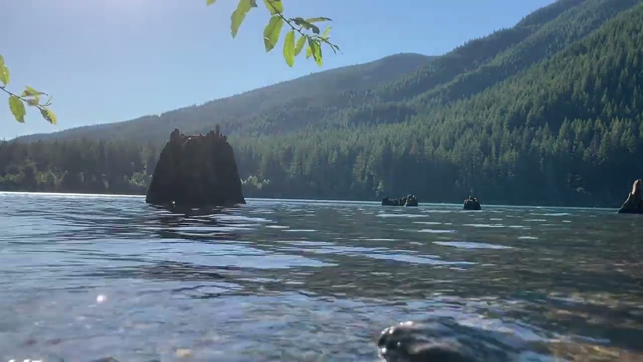Lake Day by the Falls || Nature ASMR 🍃