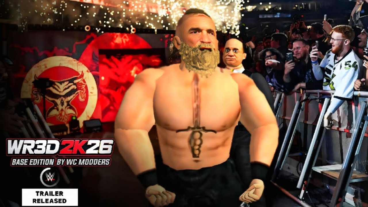 Wr3d New Mod | Wr3d 2k26 Basic Edition Mod Trailer Released | WWE 2k26 For Android | By Wc Modders |