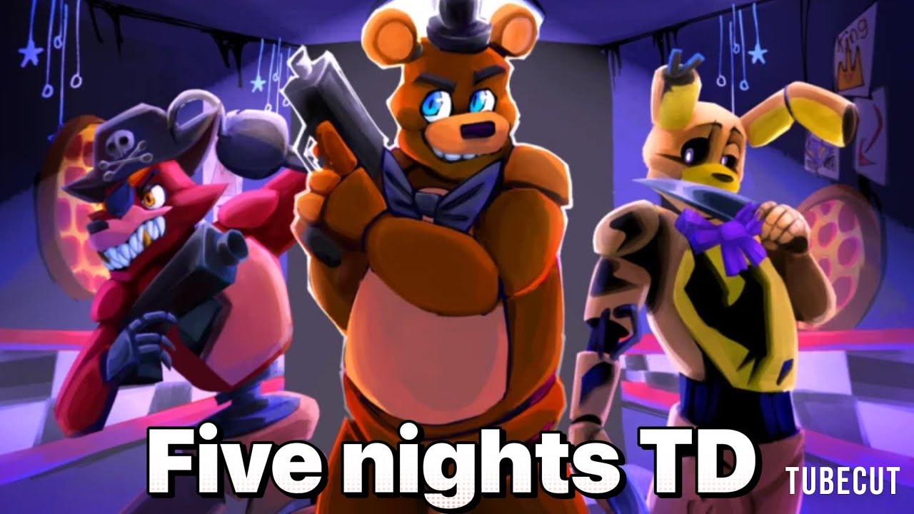 Today, we are playing FNTD1!! I’m waiting for the new update for five nights TD 2!!￼