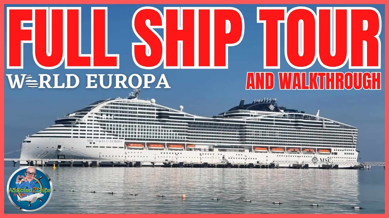 MSC World Europa Full Ship Tour 4K #msc #mscworldeuropa #shiptour